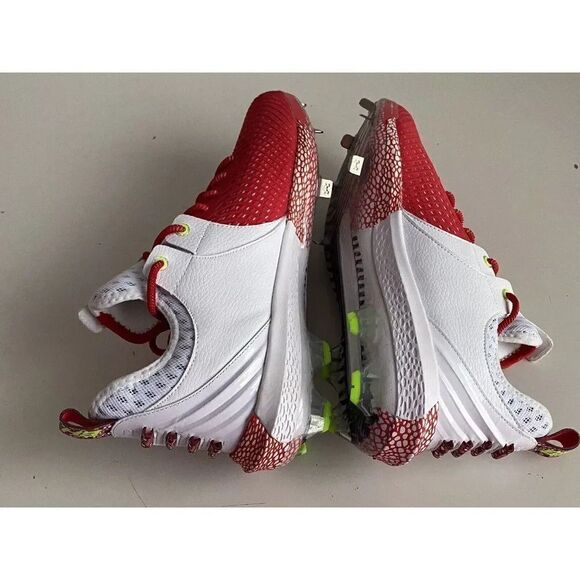 Under Armour Men Baseball Cleats Harper 5 Low Steel Red 3023001-600 Men’s Sz 14 - Picture 8 of 10